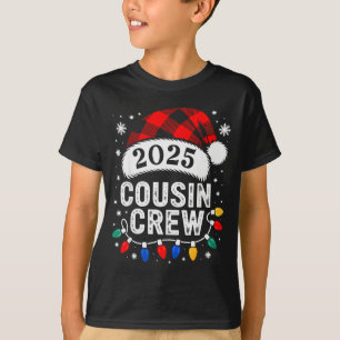 クリスマスのいとこのクルー2025マッチングクリスマスファミリーPa Tシャツ