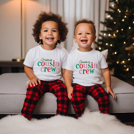 クリスマスのいとこクルーお揃いファミリー ベビーTシャツ