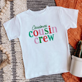クリスマスのいとこクルーお揃いファミリー ベビーTシャツ
