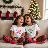クリスマスのいとこクルーお揃いファミリー ベビーTシャツ