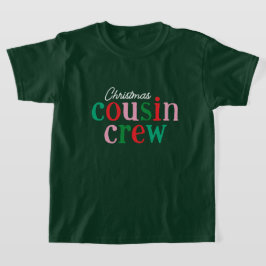 クリスマスのいとこクルーマッチングファミリー Tシャツ