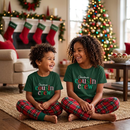 クリスマスのいとこクルーマッチングファミリー Tシャツ