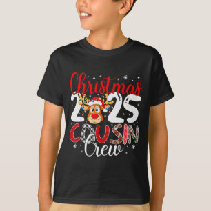 クリスマスのいとこクルー 2025 マッチングファミリー クリスマスパジャマ Tシャツ