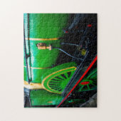 クリスマスのおじいちゃん。 ジグソーパズル (縦)