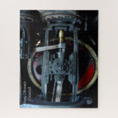 クリスマスのおじいちゃん。 ジグソーパズル (縦)