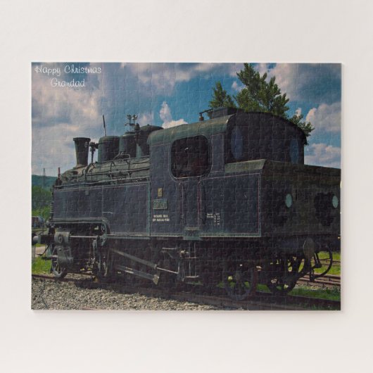 クリスマスのおじいちゃん。ジグソーパズル ジグソーパズル (横)