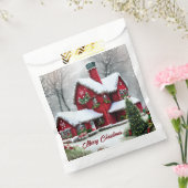 クリスマスのおとぎ話の風景 フェイバーバッグ (封をした状態)