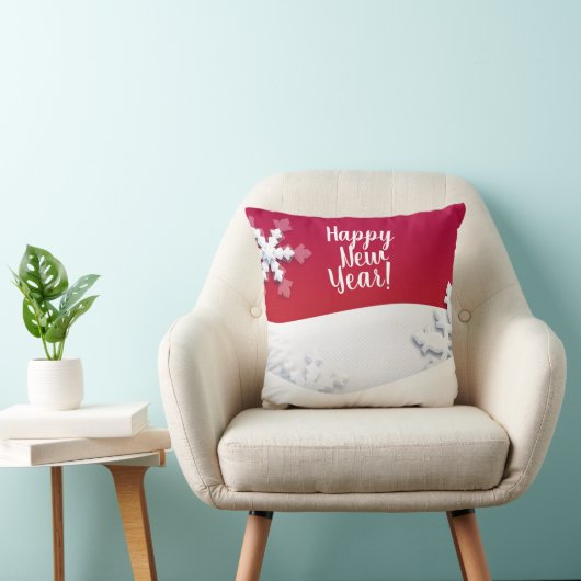 クリスマスのおとぎ話。 ファンタジーのSnowyの森林 クッション (椅子)