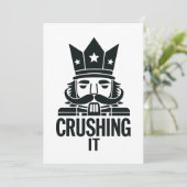 クリスマスのおもしろいくるみ割り 招待状 (スタンド正面)