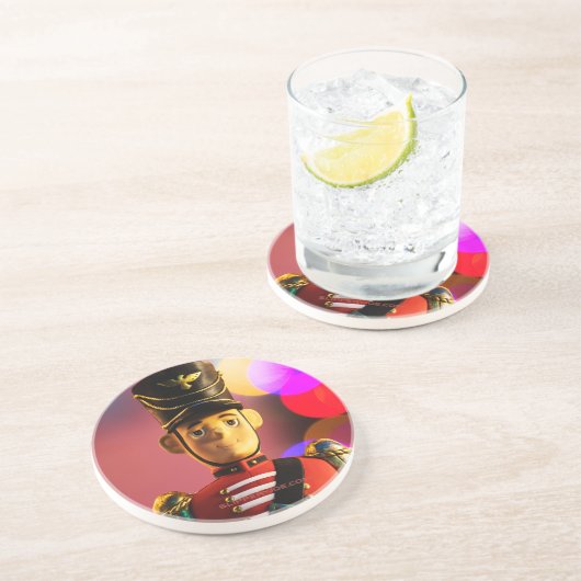 クリスマスのおもちゃの兵隊のフィギュア SlipperyJoe ゲイプライドギフト LGBTQIA  コースター (側面)