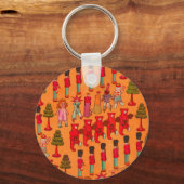 クリスマスのおもちゃヴィンテージ遊子 キーホルダー (正面)