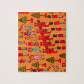 クリスマスのおもちゃヴィンテージ遊子 ジグソーパズル (縦)