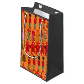 クリスマスのおもちゃヴィンテージ遊子 スモールペーパーバッグ (正面アングル)