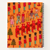 クリスマスのおもちゃヴィンテージ遊子 ノートブック (裏面)