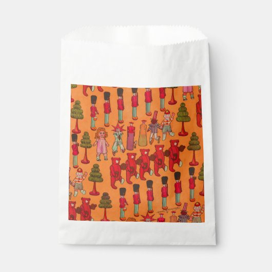 クリスマスのおもちゃヴィンテージ遊子 フェイバーバッグ (正面)