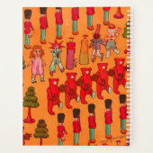 クリスマスのおもちゃヴィンテージ遊子 プランナー手帳 (裏面)