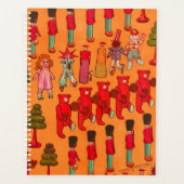 クリスマスのおもちゃヴィンテージ遊子 プランナー手帳 (正面)