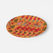 クリスマスのおもちゃヴィンテージ遊子 ペーパープレート (アングル)