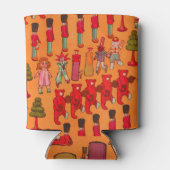 クリスマスのおもちゃヴィンテージ遊子 缶クーラー (裏面)