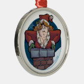 クリスマスのお墓 メタルオーナメント (右)