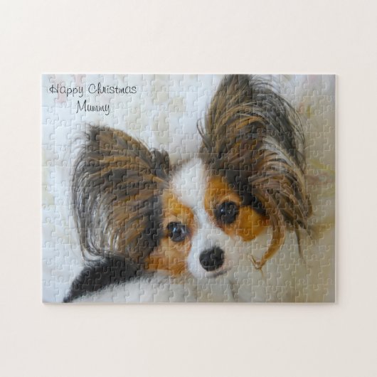 クリスマスのお母さん。 ジグソーパズル (横)