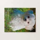 クリスマスのお母さん。 ジグソーパズル (横)