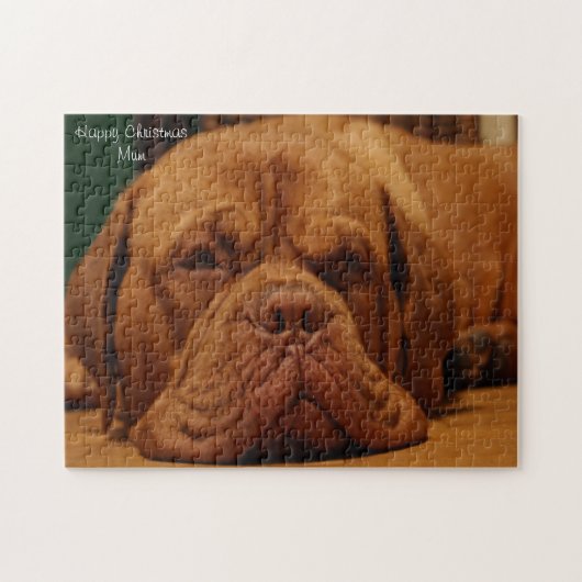 クリスマスのお母さん。 ジグソーパズル (横)