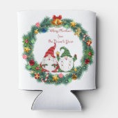 クリスマスのお祝い格言から飲み物 缶クーラー (裏面)