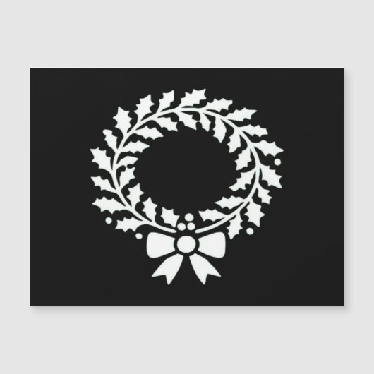 クリスマスのお祭りリース クラシック (正面)