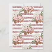 クリスマスのお祭り気分を盛り上げる水彩コックテールパーティーの招待状 招待状 (裏面)