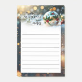 クリスマスのお祭り気分 ポストイット (正面)