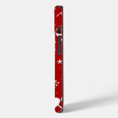 クリスマスのお祭り背景 Case-Mate iPhoneケース (裏面 / 左)