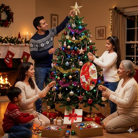 クリスマスのお祭り装飾オーナメント セラミックオーナメント