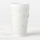 クリスマスのお祭り騒ぎ カフェラテマグ (正面)