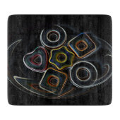 クリスマスのお菓子 カッティングボード (正面)