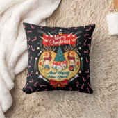 クリスマスのお菓子 クッション (ブランケット)