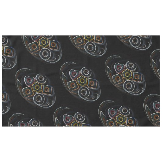 クリスマスのお菓子 テーブルクロス (正面(横))