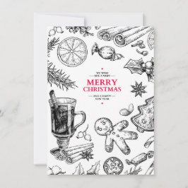 クリスマスのお菓子 ヴィンテージの絵。 クリスマスの休日 シーズンカード