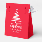 クリスマスのお願い箱 フェイバーボックス (裏面サイド)