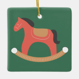 クリスマスのかわいいデザイン セラミックオーナメント