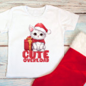 クリスマスのかわいい過負荷 ベビーTシャツ