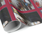 クリスマスのくるみ割りの包装紙 ラッピングペーパー (ロールコーナー)