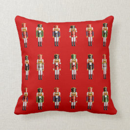 クリスマスのくるみ割りの戦わない兵隊の軍隊 クッション