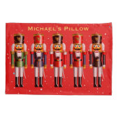 クリスマスのくるみ割りの戦わない兵隊 枕カバー (裏面)