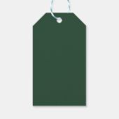 クリスマスのくるみ割り人形の兵隊 ギフトタグ (裏面)