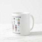クリスマスのくるみ割り人形の兵隊 コーヒーマグカップ (正面右)