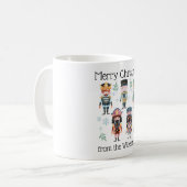 クリスマスのくるみ割り人形の兵隊 コーヒーマグカップ (正面左)