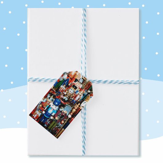 クリスマスのくるみ割り人形 ギフトタグ