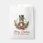 クリスマスのくるみ割り人形 フェイバーバッグ (正面)