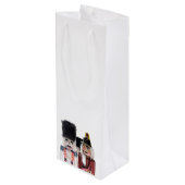 クリスマスのくるみ割り3人 ワインギフトバッグ (裏面アングル)